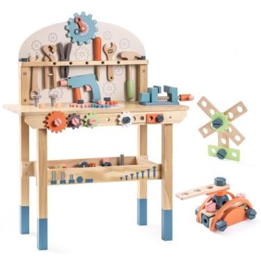 Imagem de Conjunto de Banco de Ferramentas Infantil ROBOTIME - Banco de Trabalho