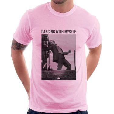 Imagem de Camiseta Dancing with myself - Foca na Moda, Rosa bebê, G