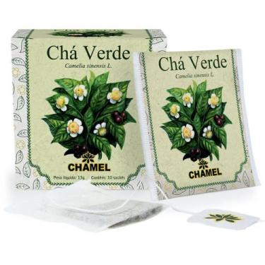 Imagem de Chá de Chá verde com 10 Sachês - Chamel