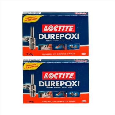 Imagem de Massa Adesiva Epoxi Durepoxi 250g - Loctite Kit C/ 2 - Henkel