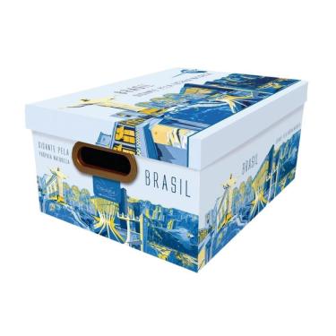 Imagem de Caixa Organizadora Mundi Brasil Média 20,38 Litros - Dello