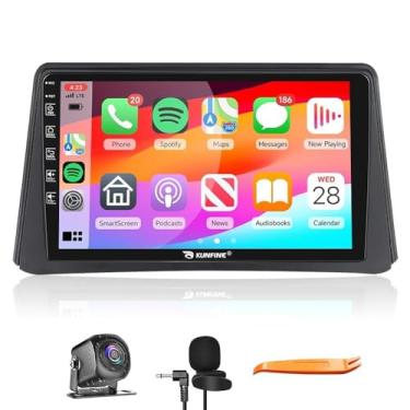 Imagem de Kunfine Car CarPlay Android Navegação Automática Rádio GPS Estéreo Câmera Reversa Tela IPS Touchscreen Tablet Pad Media Player para Buick Encore 2012-2016, se Aplicável Quad Core 2G + 64G