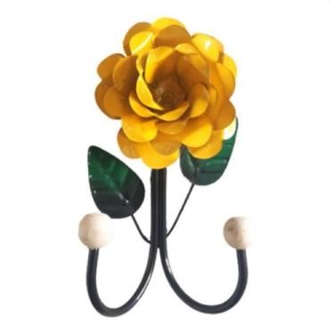 Imagem de Cabide de 2 ganchos em ferro / Porta toalha 2 ganchos em ferro / Varia