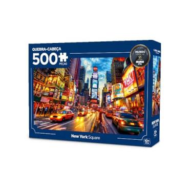 Imagem de Quebra cabeça Times Square, New York, 500 peças