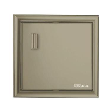 Imagem de Papeleira Embutir Champane Crismetal Porta Papel Higienico