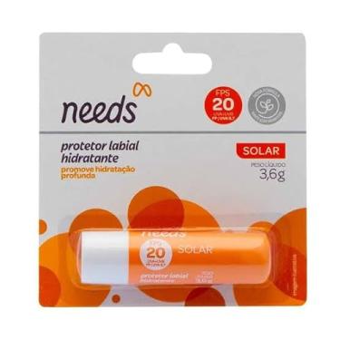 Imagem de Needs Protetor Labial Solar, FPS 20, Hidratante, 3,6g