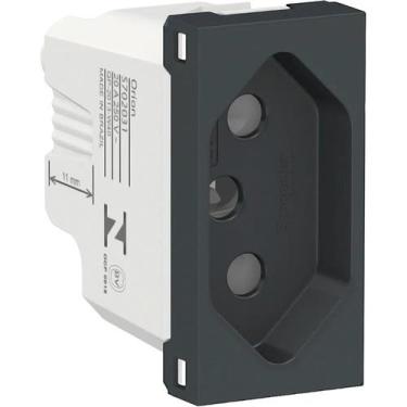 Imagem de Modulo Tomada 2P+T 20A 250V Grafite Orion Schneider
