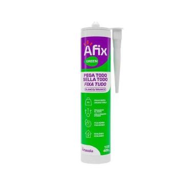Imagem de Cola Silicone Afix Branco 400g - Ikara