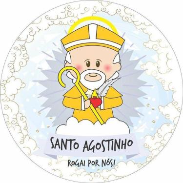 Imagem de Painel Redondo 3D Sublimado Religioso Frd-4459