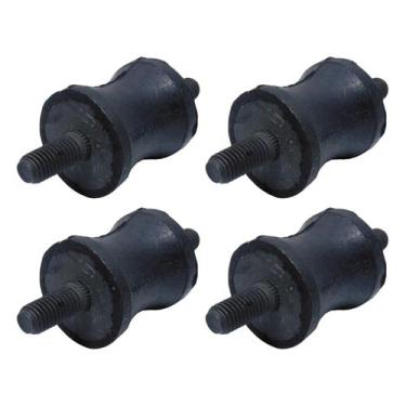 Imagem de Kit 4 Coxim do Escapamento Traseiro GRANDE para Pampa - DSTAL