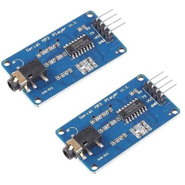 Imagem de DIYables Módulo MP3 Player para Arduino, ESP32, ESP8266, Raspberry Pi, 2 peças