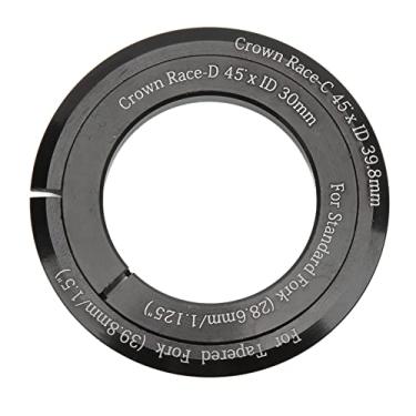 Imagem de RISK Bicycle Headset Bottom Bowl Alta qualidade liga de alumínio durável forquilha frontal Headset abaixo tigela para bicicleta reta e cônico tubo substituição Rust Proof