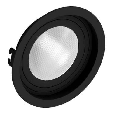 Imagem de Spot Redondo Embutir Face Recuado Par30 Saveenergy, PRETO, 110V/220V