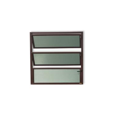 Imagem de Basculante Plus Vidro Boreal 60cm X 40cm Brimak Corten