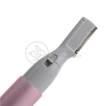 Imagem de Mini Aparador Depilador Elétrico Remover Pelos Lmf-1102 Rosa