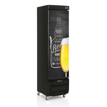 Imagem de Refrigerador De Bebidas Gelopar Vertical 228 Litros Preto 220v Grb-23e Qc