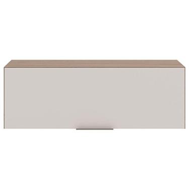 Imagem de Armário Aéreo Geladeira Etna Carvalho Oak Off White - Poliman