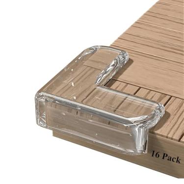 Imagem de MOYONTE Pacote Com 16 Protetores De Canto, Bebê, Mesa E Segurança Para Cobrir Bordas Afiadas Móveis