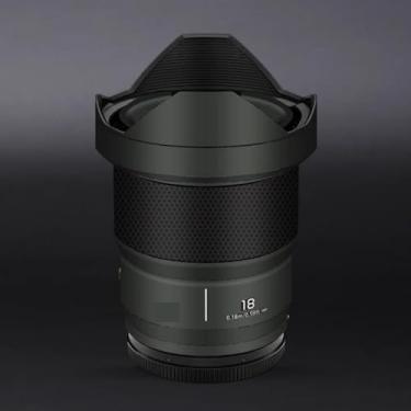 Imagem de Película para câmera protetor de lentes antirarranhões adesivo para Panasonic Lumix S 18 mm F1.8 18 1.8 (verde oliva)