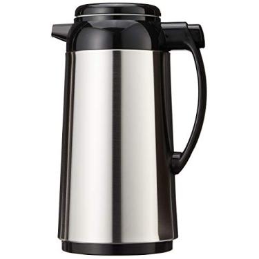 Imagem de Zojirushi Garrafa térmica premium, 1 litro, aço inoxidável escovado
