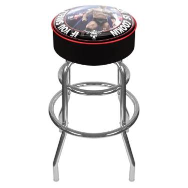 Imagem de Banco de bar giratório acolchoado WWE The Rock