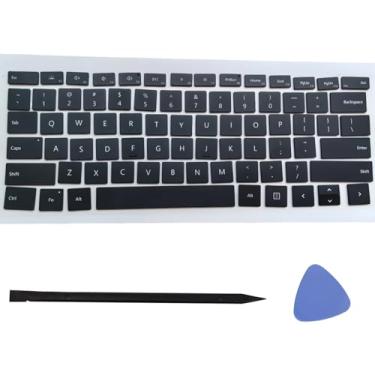 Imagem de Ojguct Conjunto completo de teclas de substituição compatível com teclado Surface Pro 8/9/X 1983 1982 2038 1996 1997 1876 2021-2023 (Preto)