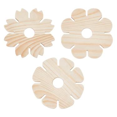 Imagem de PH PandaHall Disco Kumihimo de 3 estilos, disco de trança de madeira com 8 compartimentos, corda manual, placa de trança, placa de tecelagem, cordão de madeira, disco para pulseiras da amizade