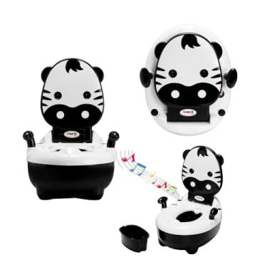 Imagem de Troninho Penico Infantil Musical Desfralde Zebra Replay Kids