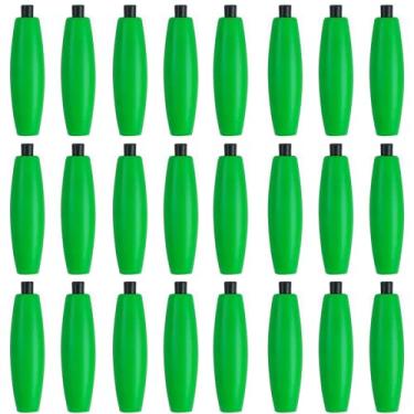 Imagem de VATEICO Boias de pesca para peixe-gato, boia de espuma para pesca de charuto, plataforma de pompano, rolhas de pesca, boia para pesca em água doce e salgada (verde, 6,3 cm - 24 peças)