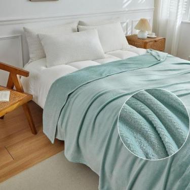 Imagem de Manta Microfibra Lisa Solteiro Soft Macia Quartzo - BETT DESIGN
