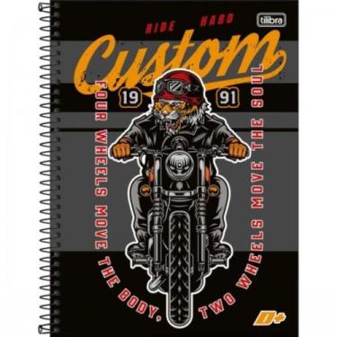 Imagem de Caderno De 10 Materias Masculino D+ 200fls Capas Sortidas - Tilibra