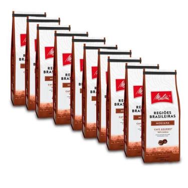 Imagem de Café Melitta Regiões Brasileiras Mogiana Kit 10 Pacotes 250G