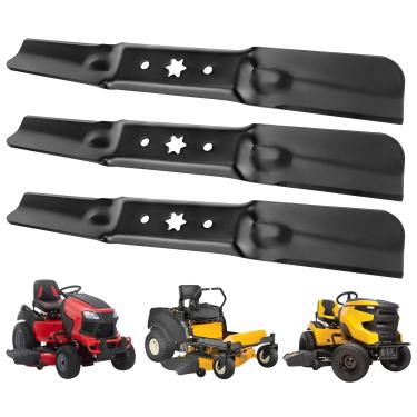 Imagem de YLAOKAI Conjunto de lâminas de cortador 3PK para RZT S54 L54 T 137.2 cm Deck Substitui 942-05056A 942-05056