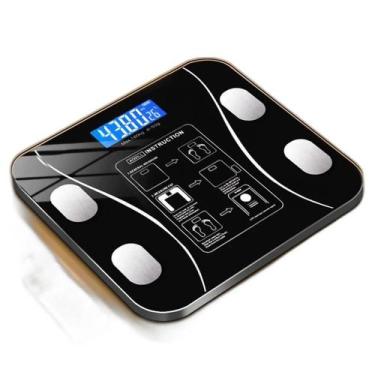 Imagem de Balança Bioimpedância Digital Corporal Bluetooth 180kg - Propius