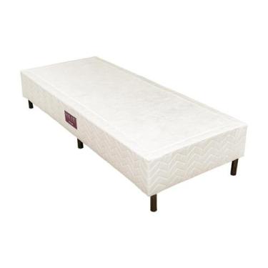 Imagem de Base Cama Box Solteiro Orthocrin Fit Bege 88x188x24