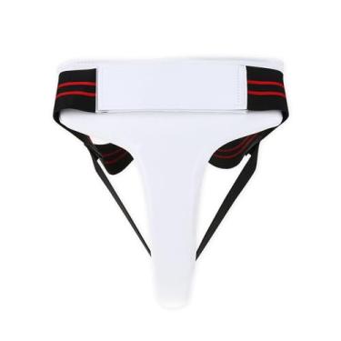Imagem de Mulheres Taekwondo Groin Guard Boxe Karate Jockstrap Sanda Virilha Protetor de Alta Qualidade PU Couro Design Ergonômico Cobertura Óptima Ajuste Confortável para Treinamento de (S)
