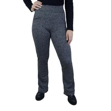 Imagem de Calça Feminina Bruna e Bia Flare Pied Poule-Feminino