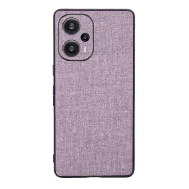 Imagem de Capas Compatível com Xiaomi Redmi Note 12 turbo,Design de padrão de tela,Pproteção completa de 360°,Pplástico macio,Proteção contra queda-Purple