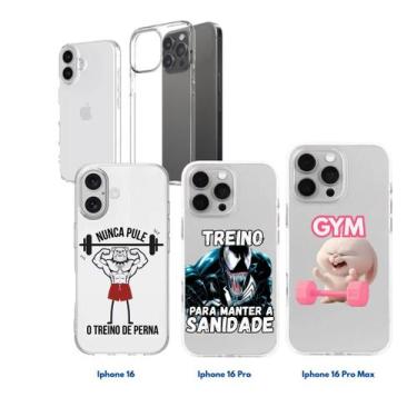 Imagem de Capinha Case Anti Impacto Estampas de Mood academia p/ iPhone 16, iPho