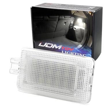 Imagem de iJDMTOY Um conjunto de luz de área de carga de LED completo Xenon branco compatível com Nissan Versa Murano Juke Rogue Leaf, alimentado por diodos LED 18-SMD, substitui a lâmpada incandescente do