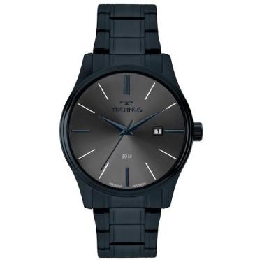 Imagem de Relógio Technos Masculino Steel Azul - 2115UBT/1F