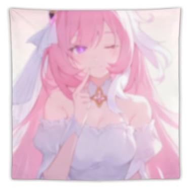 Imagem de LIEGBMEU Sexy Bikini Hot Anime Girl Tapeçaria 152.4 cm x 152.4 cm Interior Exterior Wall Quilt Art Decoração de Tapeçaria Caprichosa, AF226