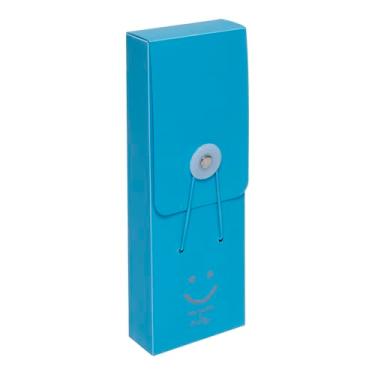 Imagem de ESTOJO MULTIUSO PP VERTICAL - AZUL NEON