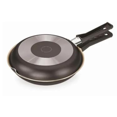 Imagem de Omeleteira Frigideira Antiaderente Dupla Grande N 26 Preta