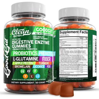 Imagem de Suplemento Clean Nutracêuticos, Enzimas Digestivas, Gomas - Clean Nutr