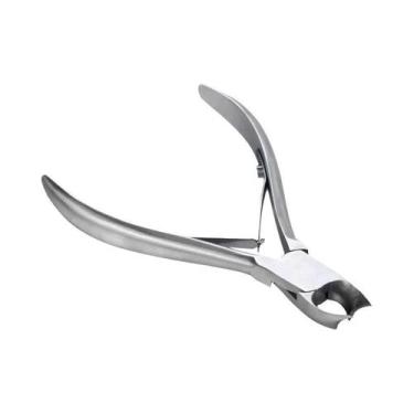 Imagem de Tesoura Grande E Afiada De Aço Inoxidável Para Cutículas, Unhas, Pedic