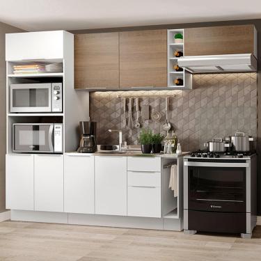 Imagem de Cozinha Completa Madesa Stella 290002 com Armário e Balcão