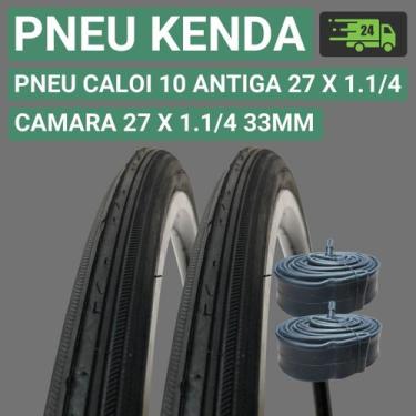 Imagem de Pneu kenda pneu de bicicleta Aro 27 1.1x4 Caloi 10 antiga bicicleta ar