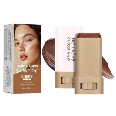 Imagem de Base Stick Beauty Balm Serum Boosted Skin Tint, Sérum hidratante de cor sólida, base facial, corretivo multifuncional de cobertura total, ilumina e maquiagem (#01)