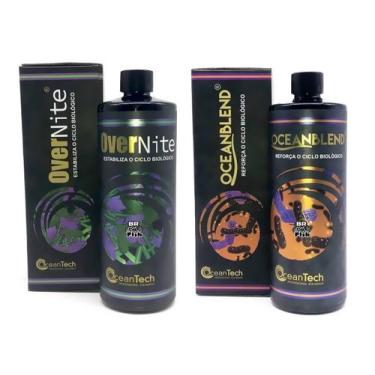 Imagem de Kit Ocean Tech - Ocean Blend 250ml + Over Nite 250ml Aquario